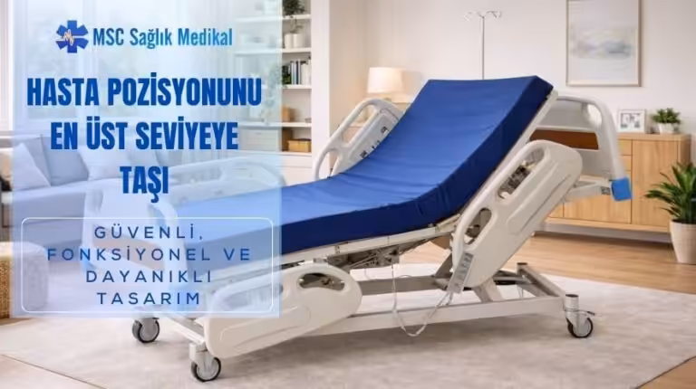 4 Motorlu Hasta Karyolası