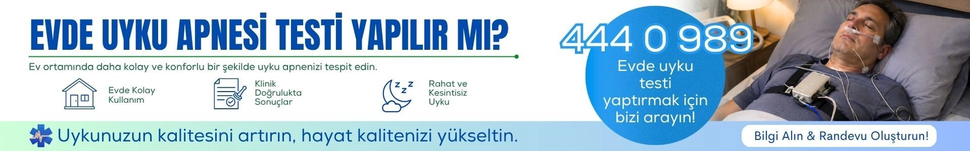 Uyku Apnesi Tesli Banner