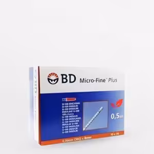 BD Micro Fine 0.5 ml İnsülin Enjektörü (30G x 8mm)
