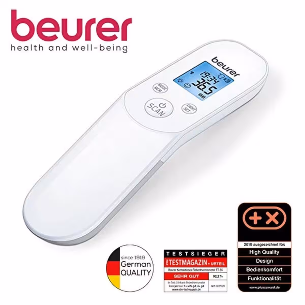 Beurer Ft 85 Temassız Dijital Termometre Ateş Ölçer