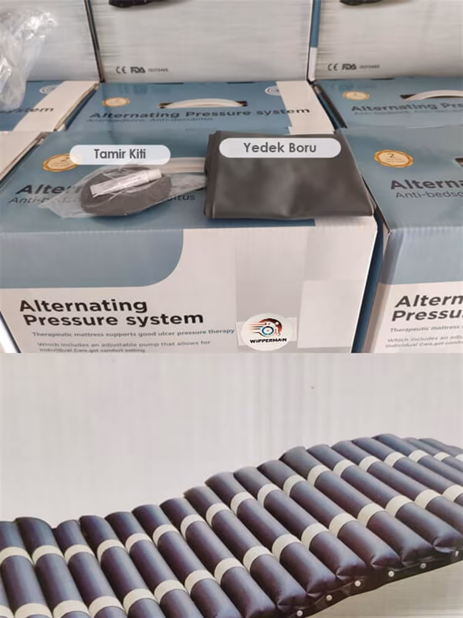 Boru Tipi Havalı Yatak A + B Sistem 12 Cm