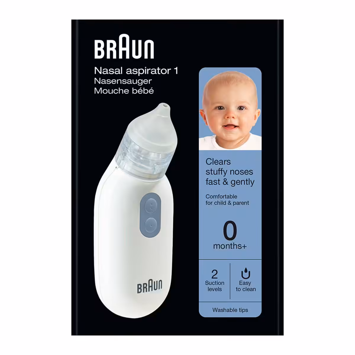 Braun BNA100 Burun Aspiratörü Nazal Aspiratör