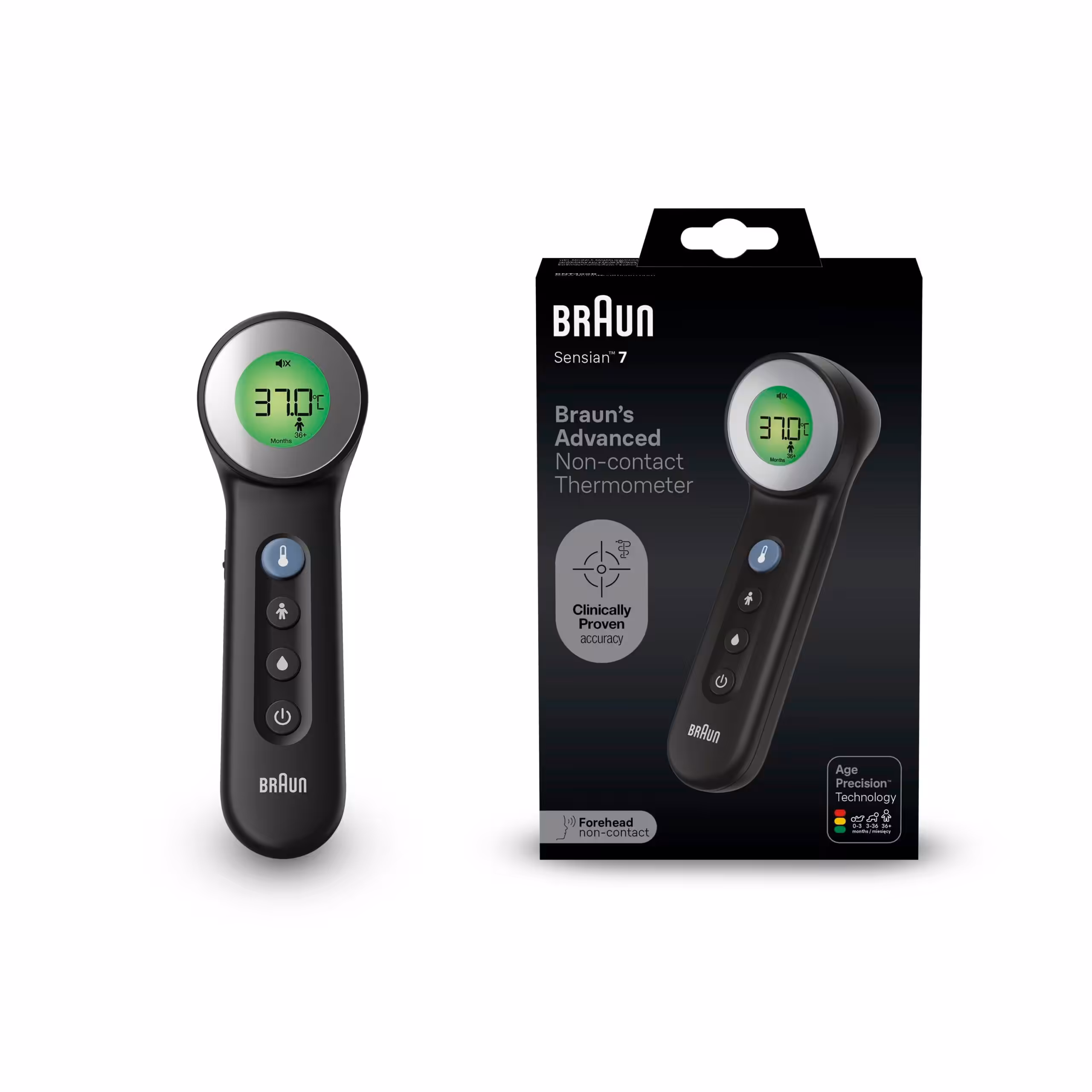 Braun BNT400 Temassız Alından Ateş Ölçer