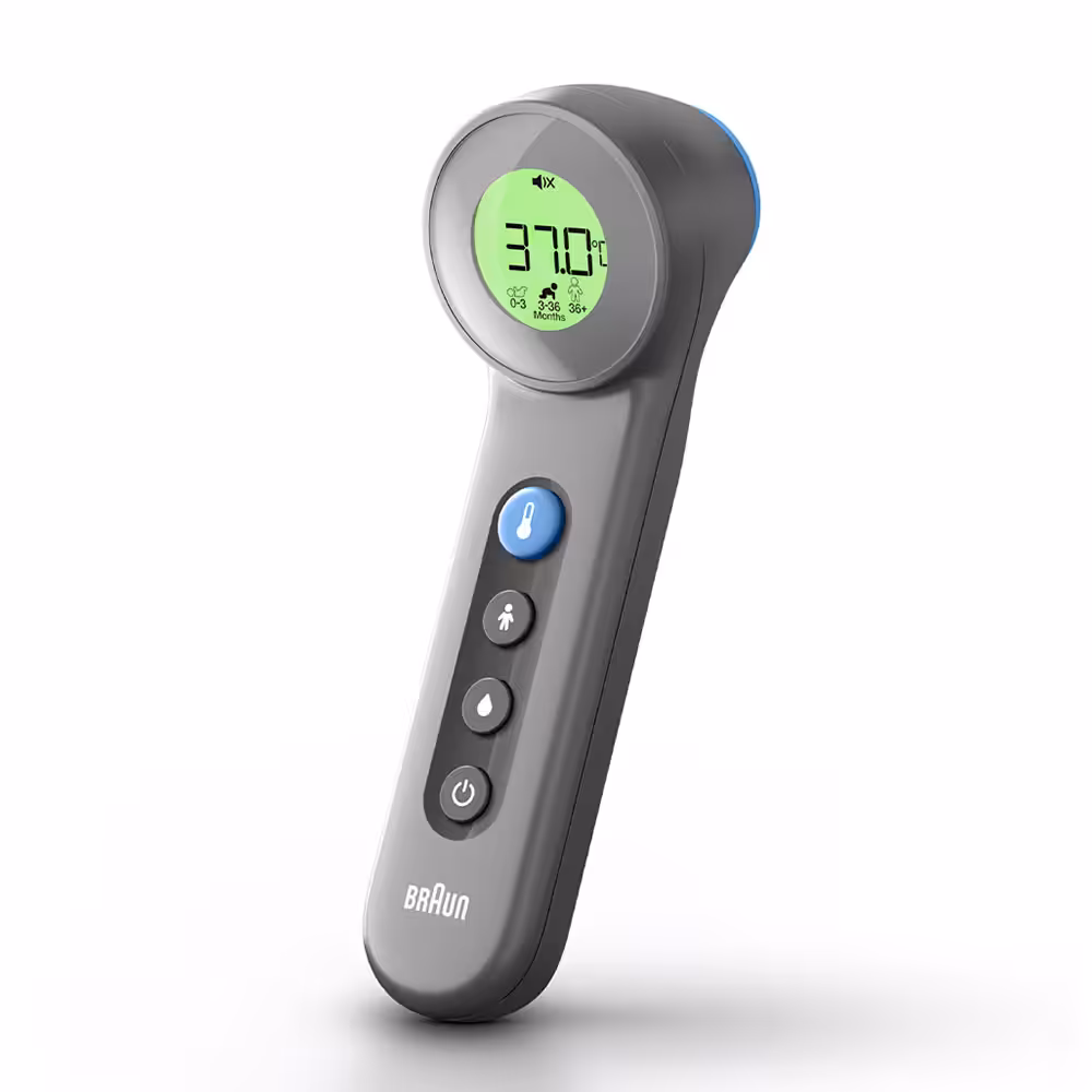Braun BNT400 Temassız Alından Ateş Ölçer Siyah