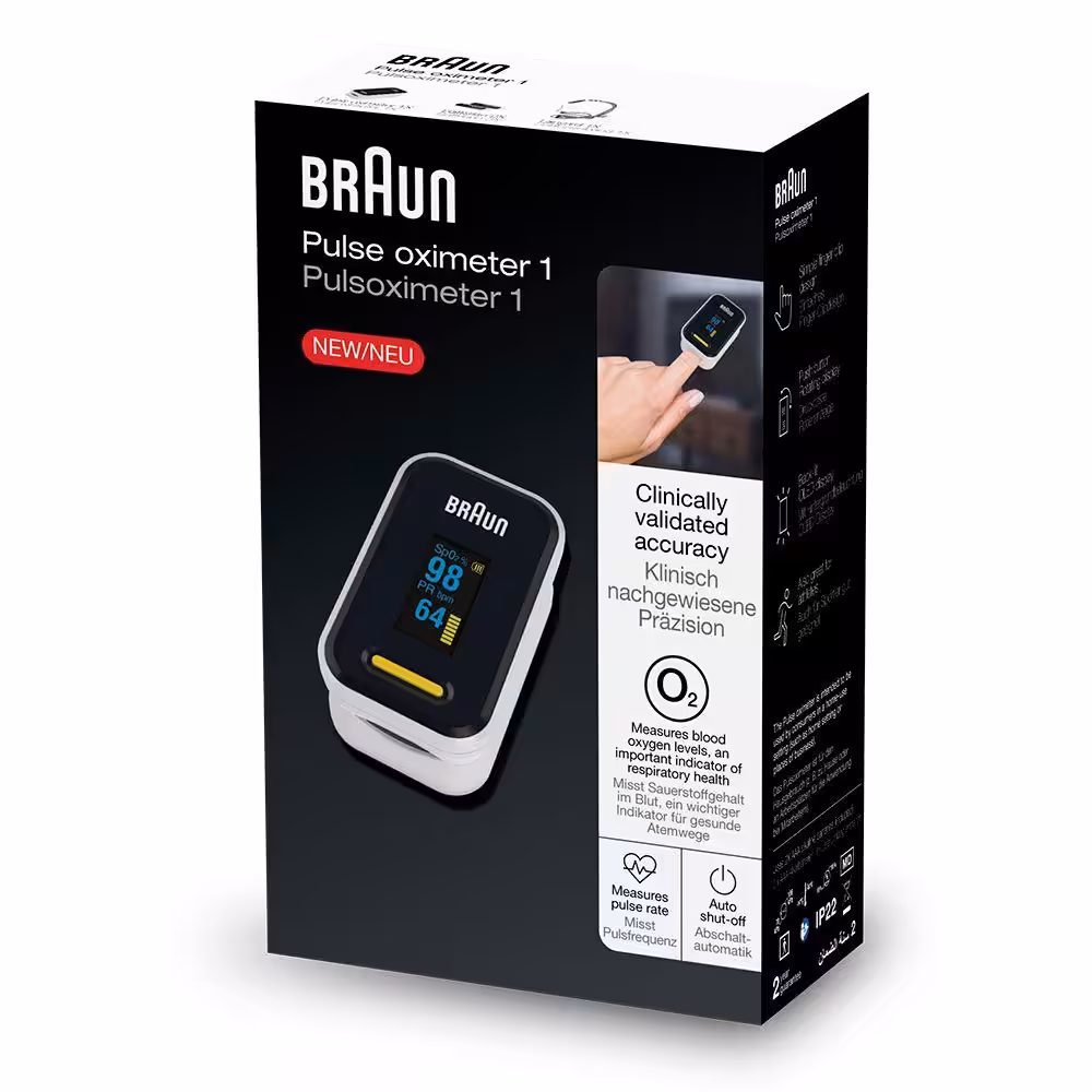 Braun Parmak Tipi Pulse Oksimetre