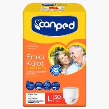 Canped Tekstil Yüzeyli Emici Külot Large Hasta Bezi