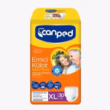 Canped Tekstil Yüzeyli Emici Külot Large Hasta Bezi