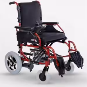 Comfort Plus Escape Lx Bordo Renk Akülü Tekerlekli Sandalye