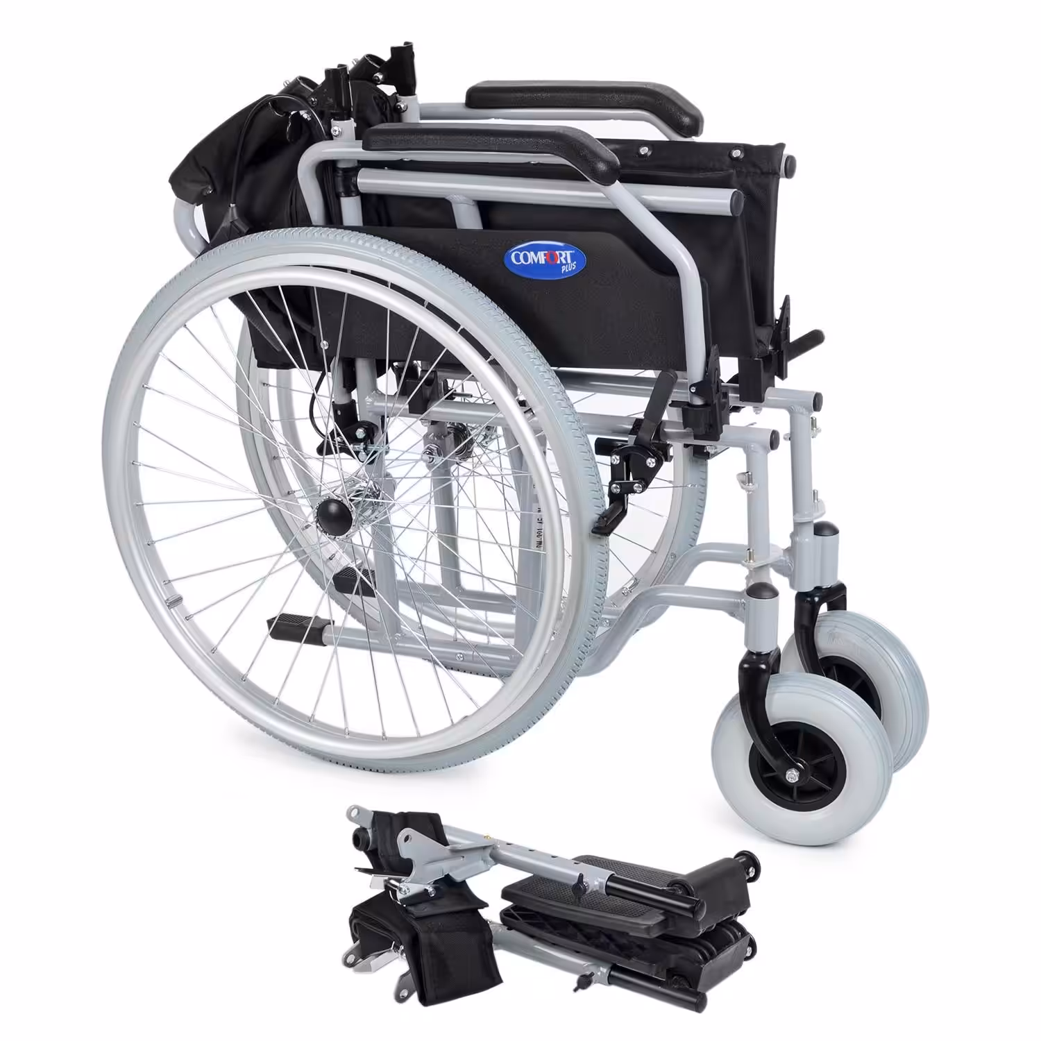 Comfort Plus Hafif Alüminyum Tekerlekli Sandalye Dm 321 40Cm
