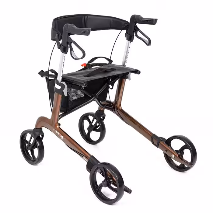 Comfort Plus Spırıt X4 Brown Karbon Rollatör
