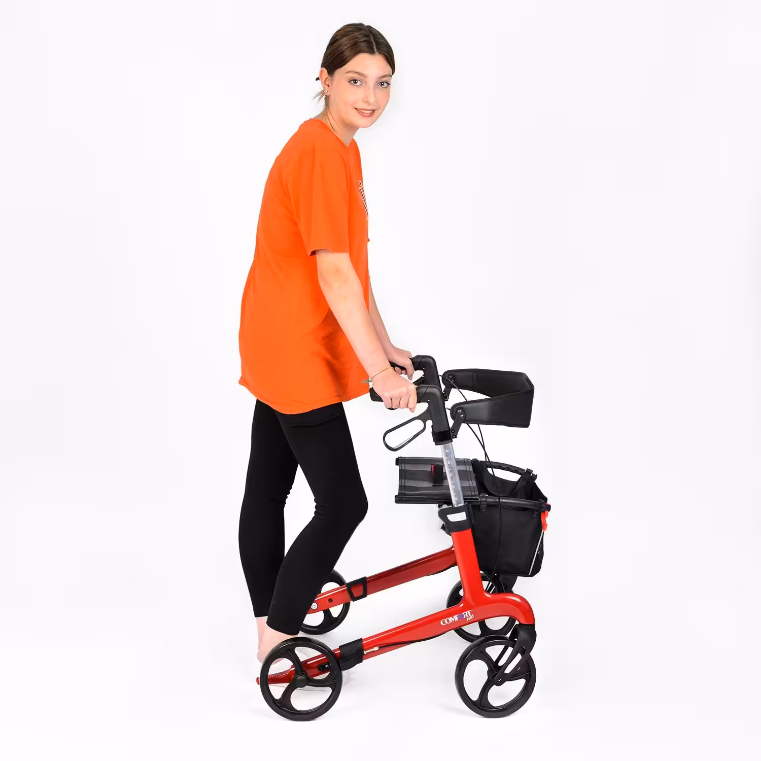 Comfort Plus Spırıt X4 Red Karbon Rollatör