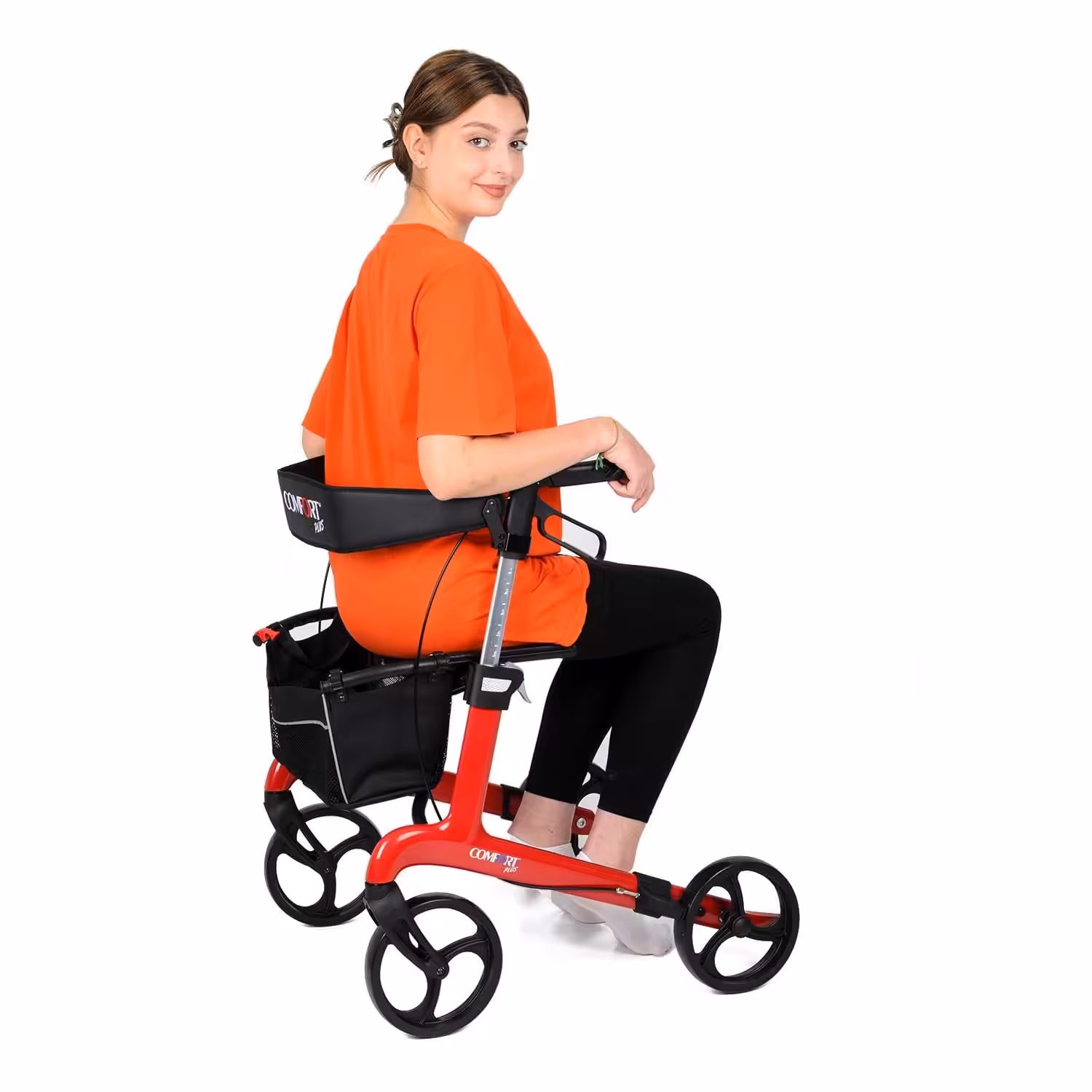 Comfort Plus Spırıt X4 Red Karbon Rollatör