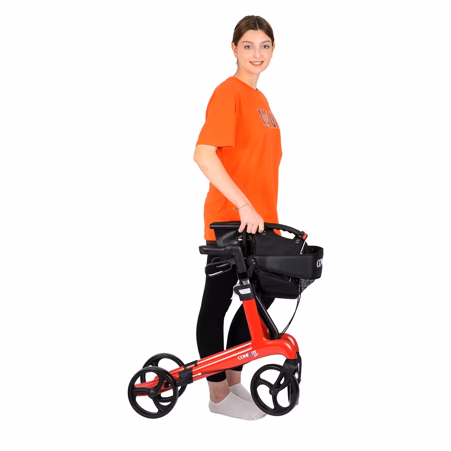 Comfort Plus Spırıt X4 Red Karbon Rollatör