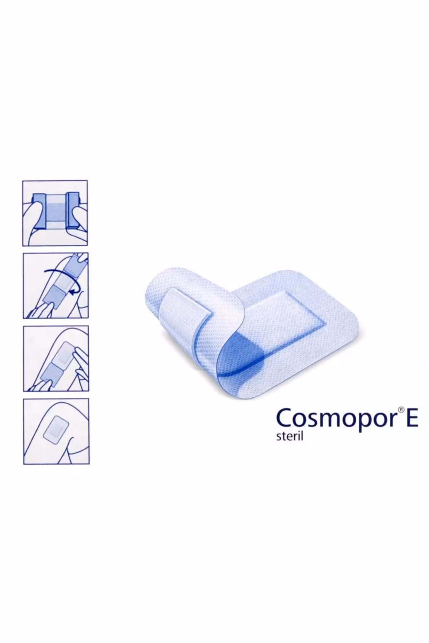 Cosmopor E Pedli Yara Örtüsü 15x8 Cm 25'li Kutu