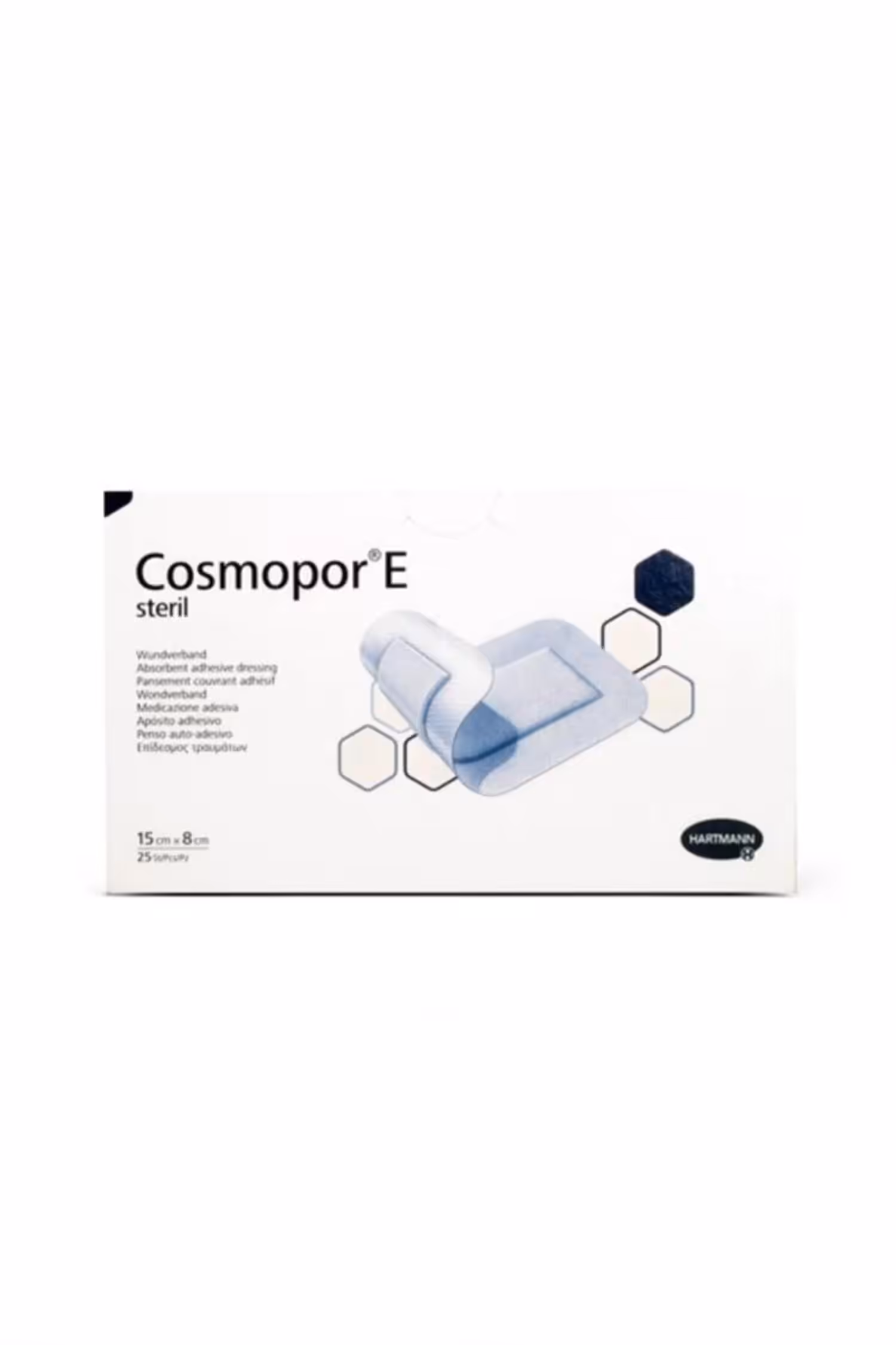 Cosmopor E Pedli Yara Örtüsü 15x8 Cm 25'li Kutu