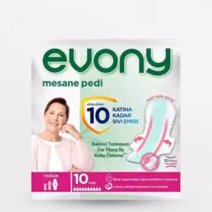 Evony Mesane Ped Yoğun Koruma 10'lu