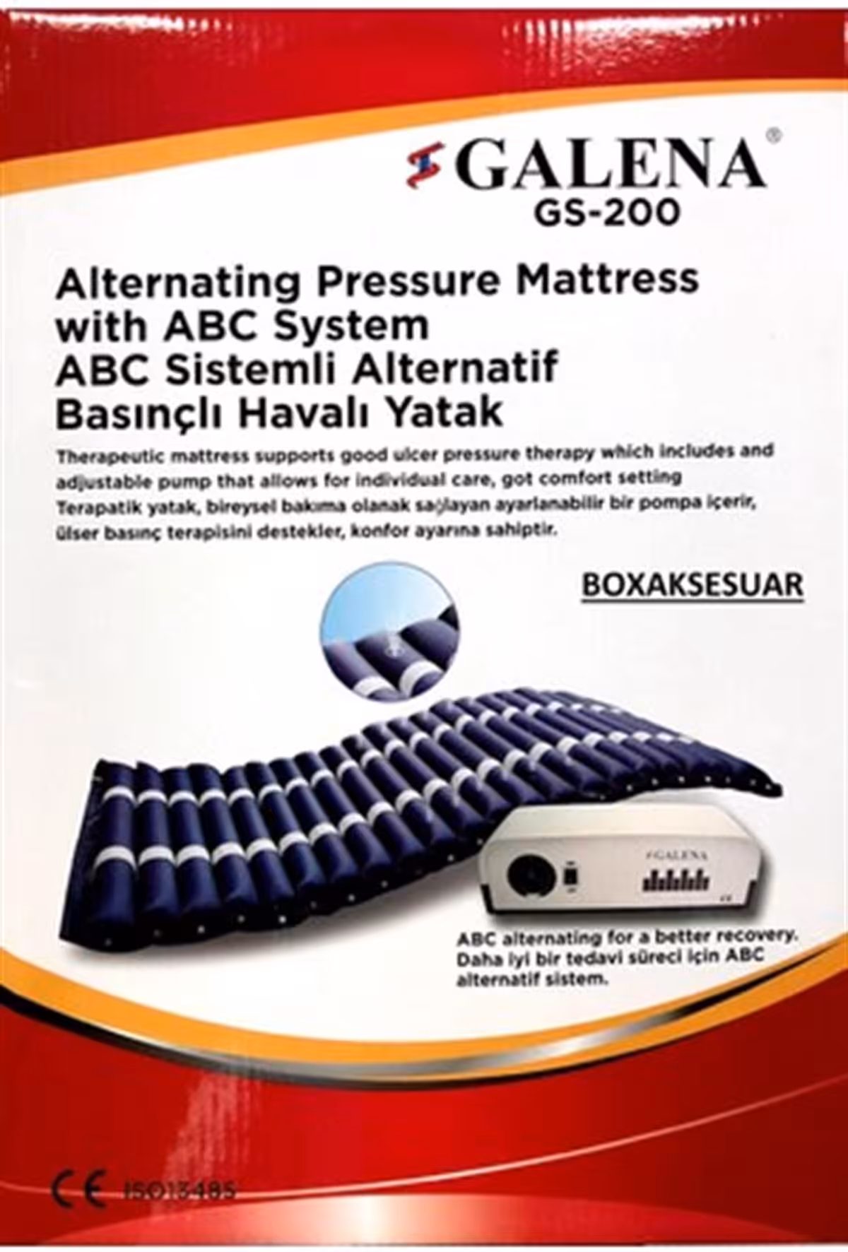 Galena GS200 ABC Sistemli Boru Tipi Havalı Yatak Sistemi