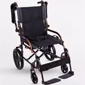 Gk863labj 12 Jet Black Transfer Alüminyum Tekerlekli Sandalye