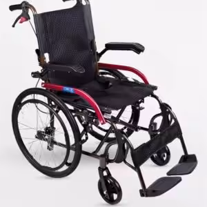 Gk863laj 20 Jet Black Transfer Alüminyum Tekerlekli Sandalye