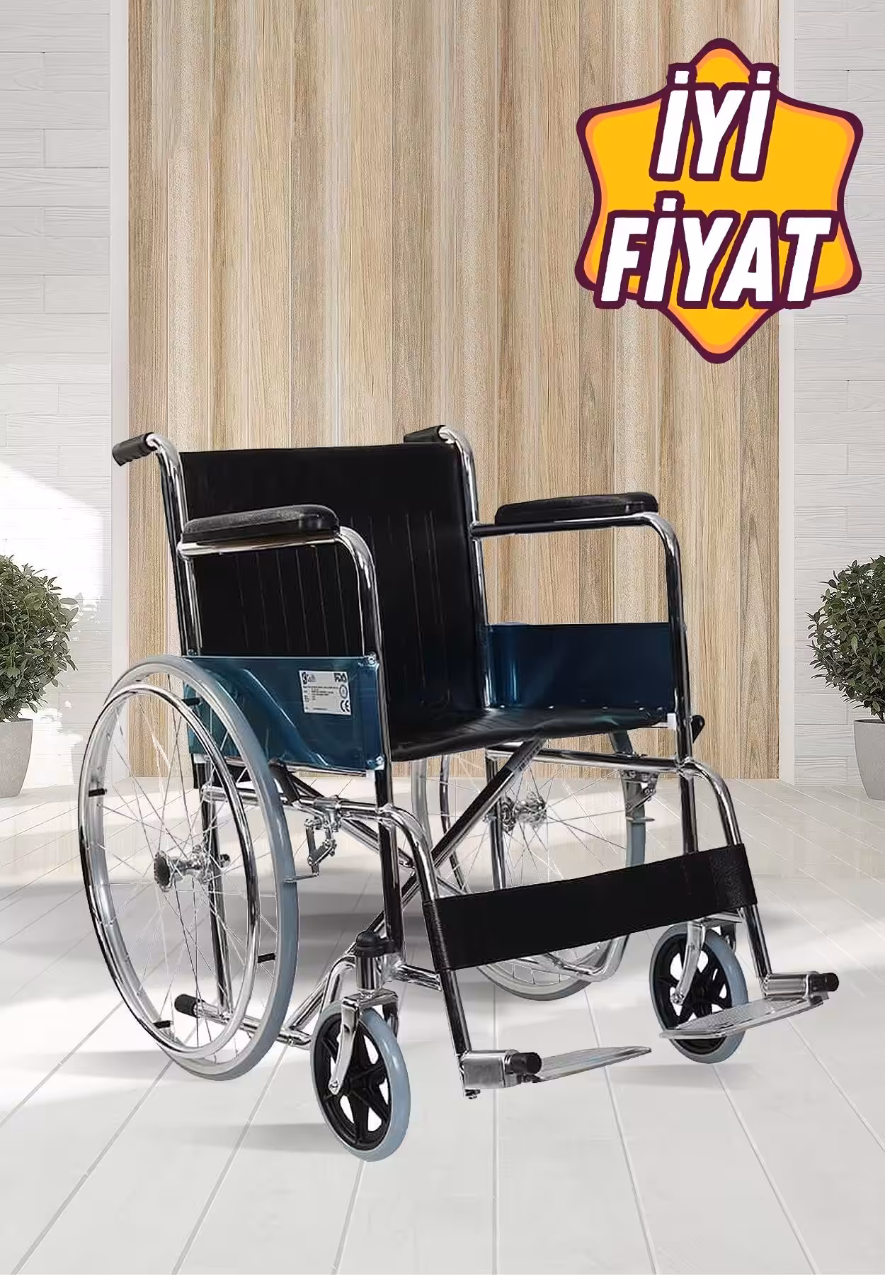 Golfi G101 Standart Tekerlekli Sandalye