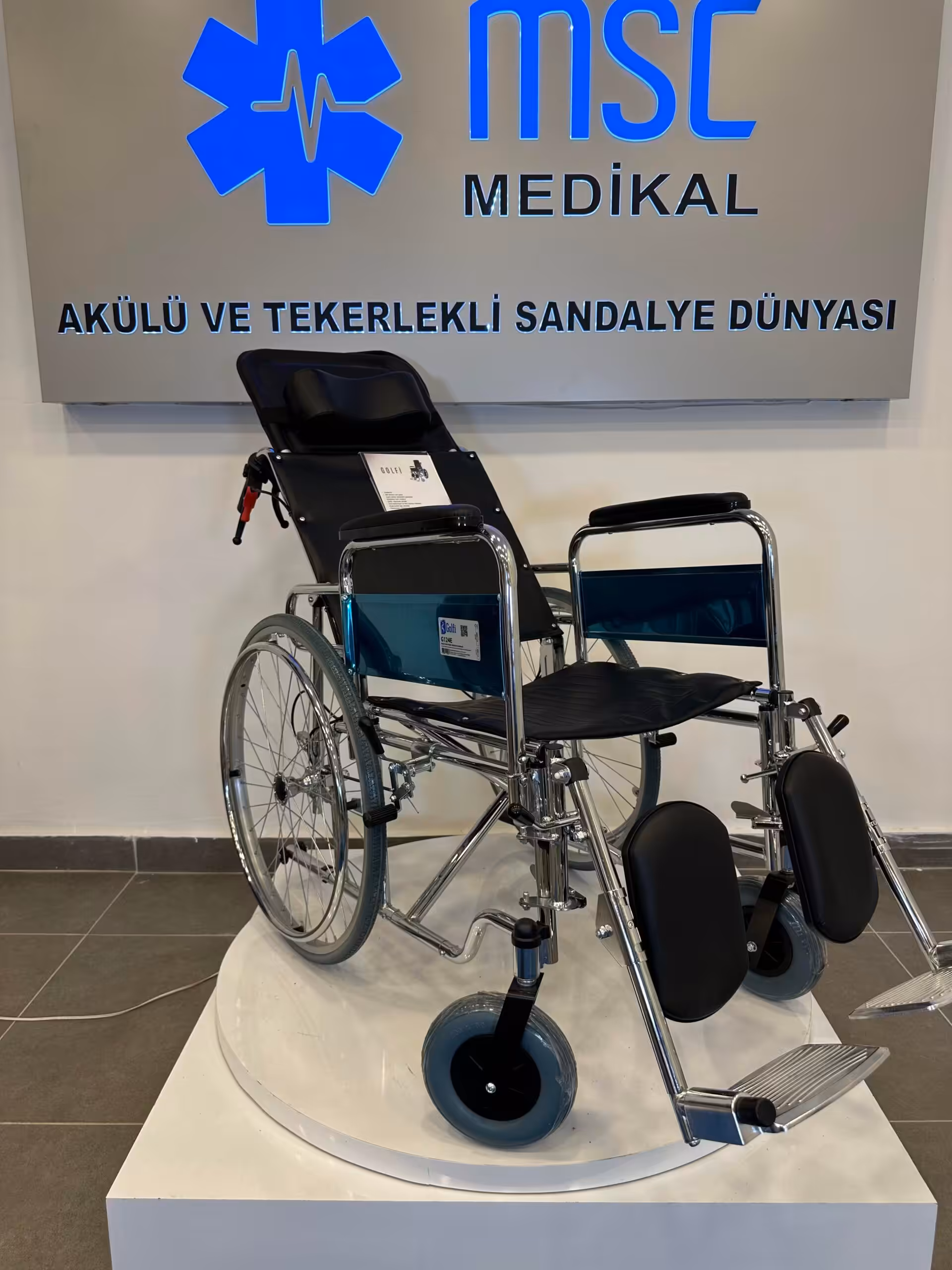 Golfi G124E Multi Fonksiyonel Tekerlekli Sandalye