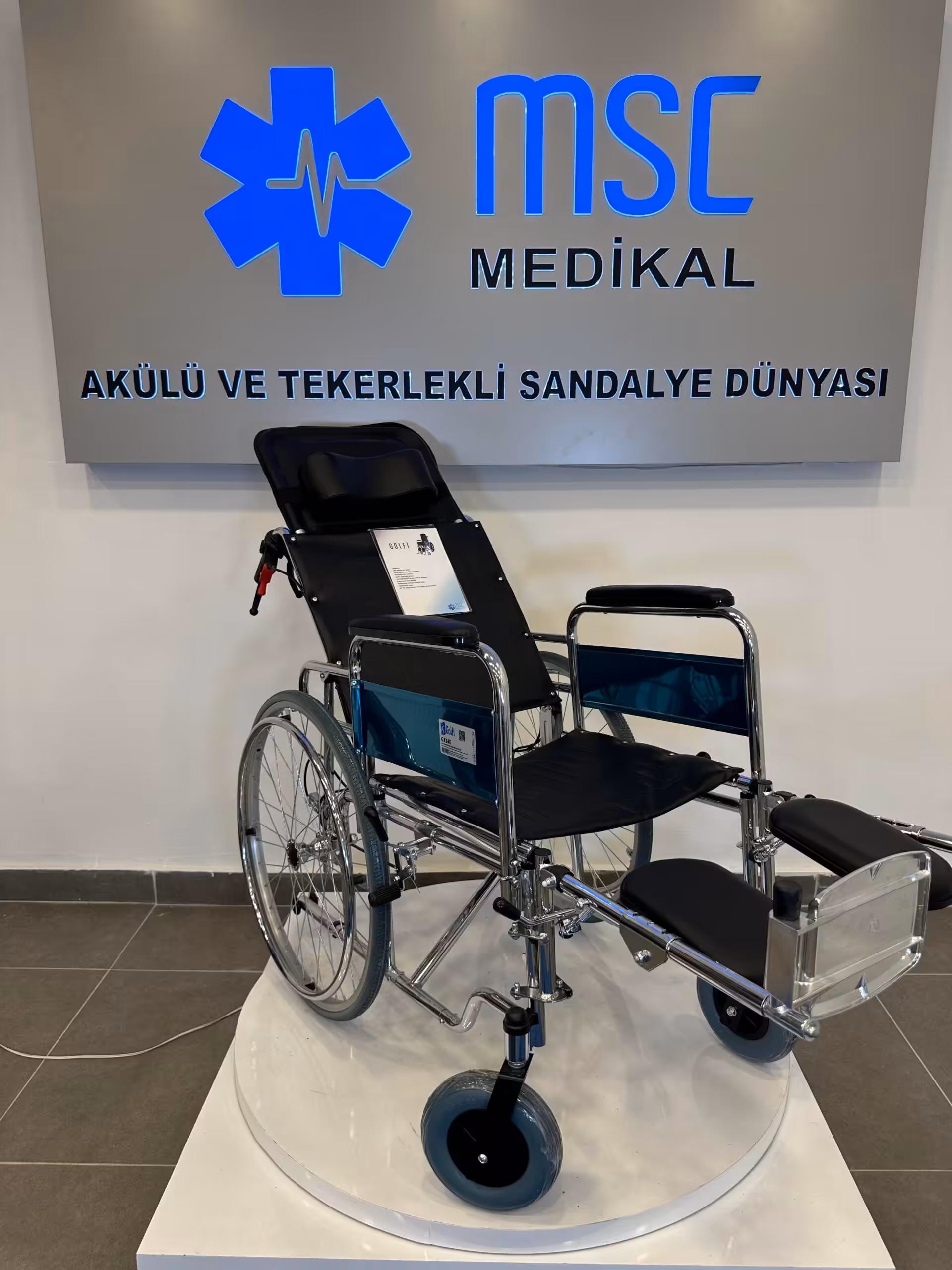 Golfi G124E Multi Fonksiyonel Tekerlekli Sandalye