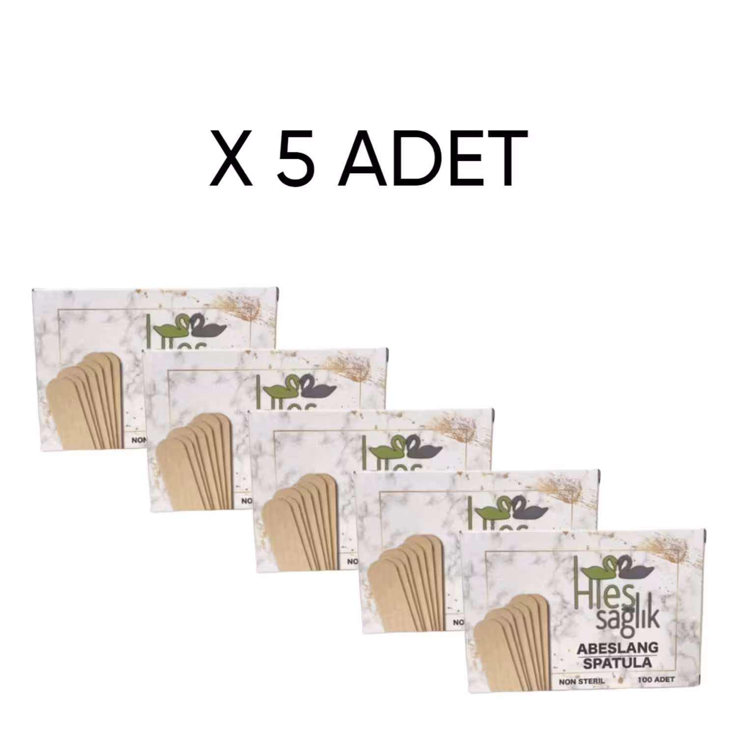 Hies Sağlık Non Steril Abeslang 100 Adet X 5 ADET