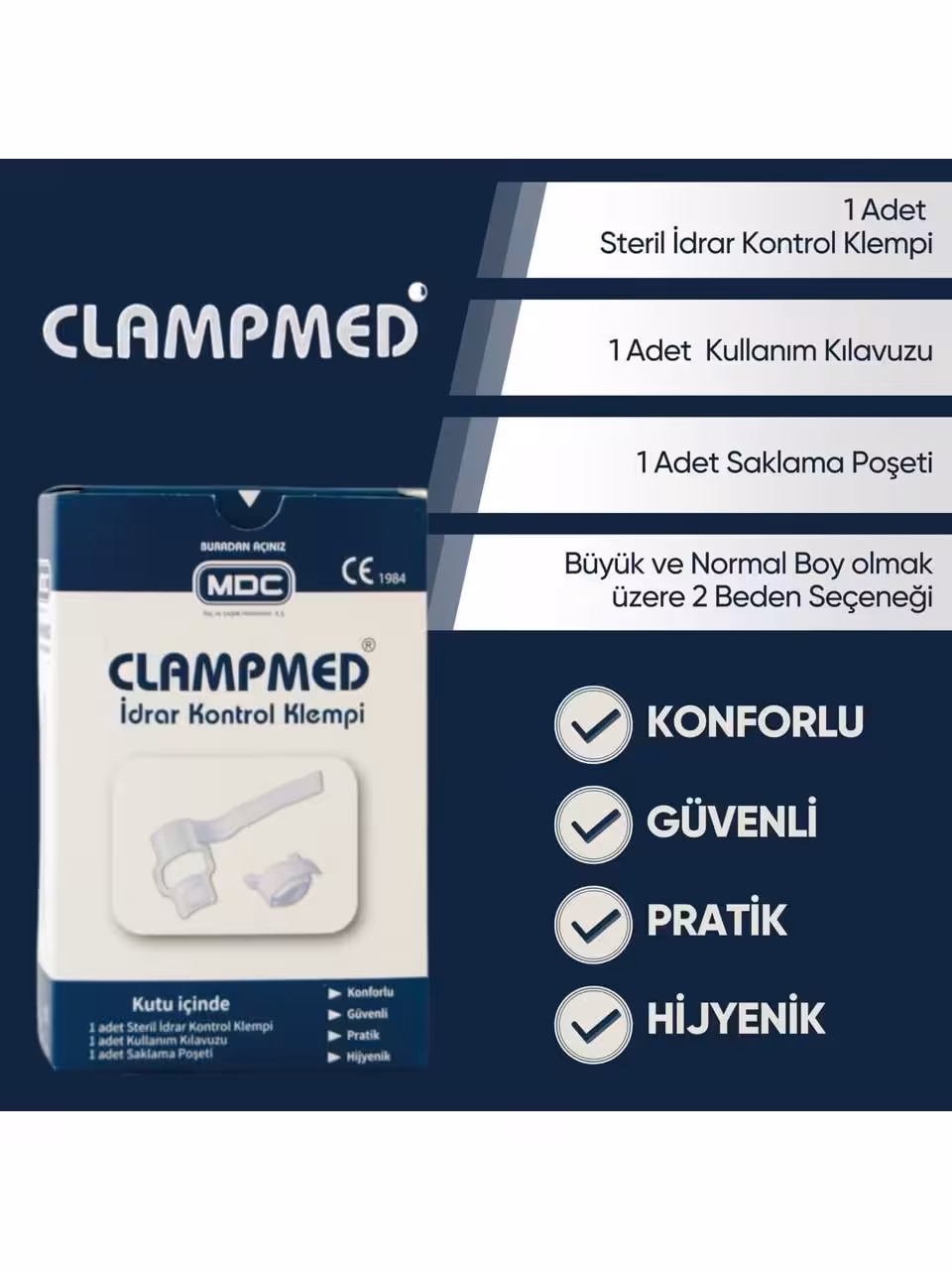 Idrar Kontrol Klempi