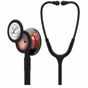 Littmann® Classic III™ Stetoskop ,Gökkuşağı Dinleme Çanı, Siyah Hortum