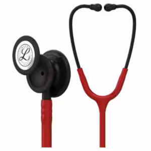 Littmann® Classic III™ Stetoskop, Siyah Dinleme Çanı, Bordo Hortum