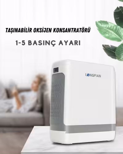 taşınabilir oksijen konsantratörü