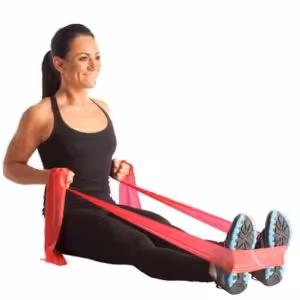 Maxi Pilates & Yoga Egzersiz Bandı , Theraband Kırmızı Renk(hafif) 1 Mt