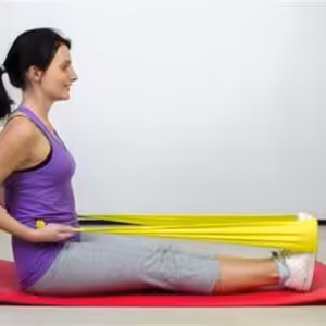 Maxi Pilates & Yoga Egzersiz Bandı, Theraband Sarı Renk(en Hafif) 45.5 Mt