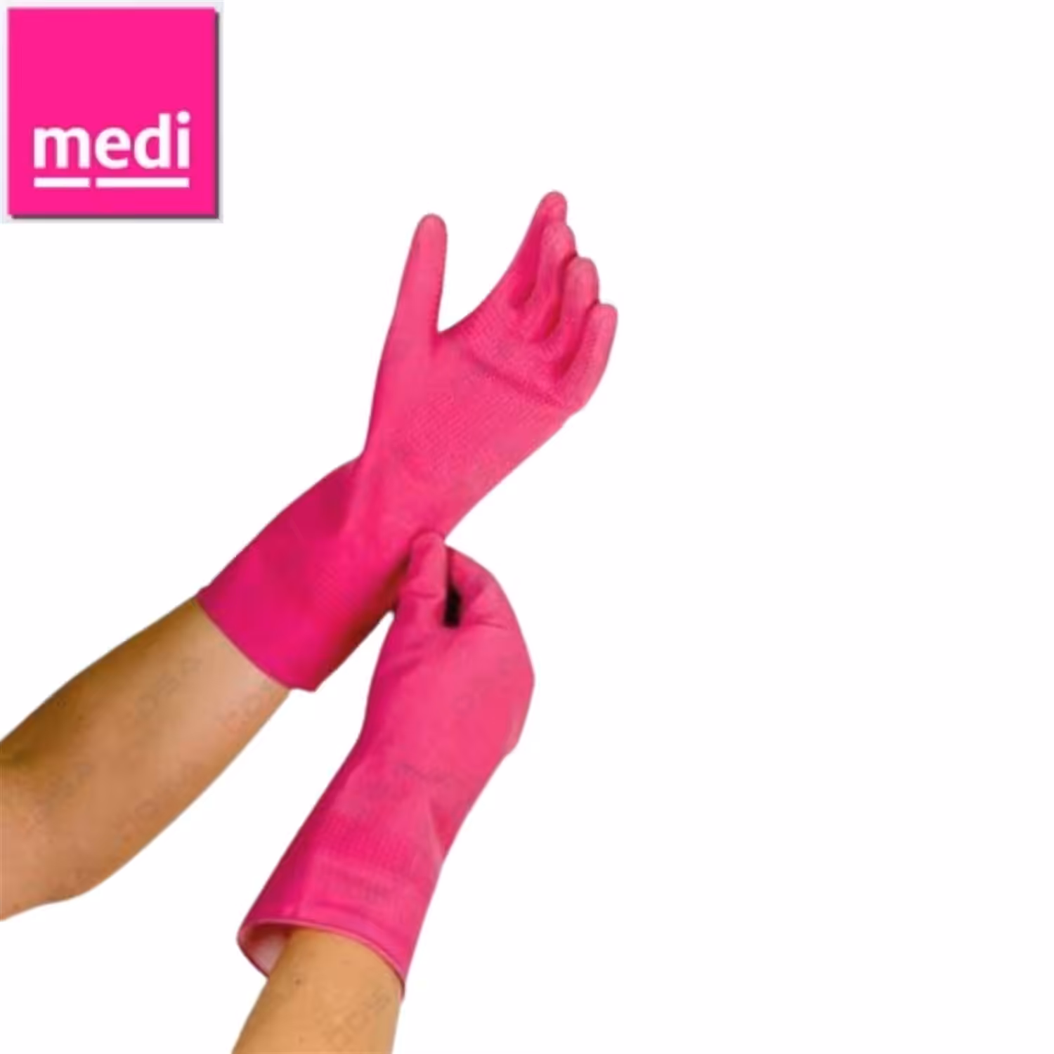Medi Varis Çorapları Giymek için Eldiven