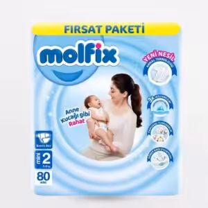 MOLFİX Bebek Bezi 2 Beden Mini Fırsat Paketi 3 6 kg