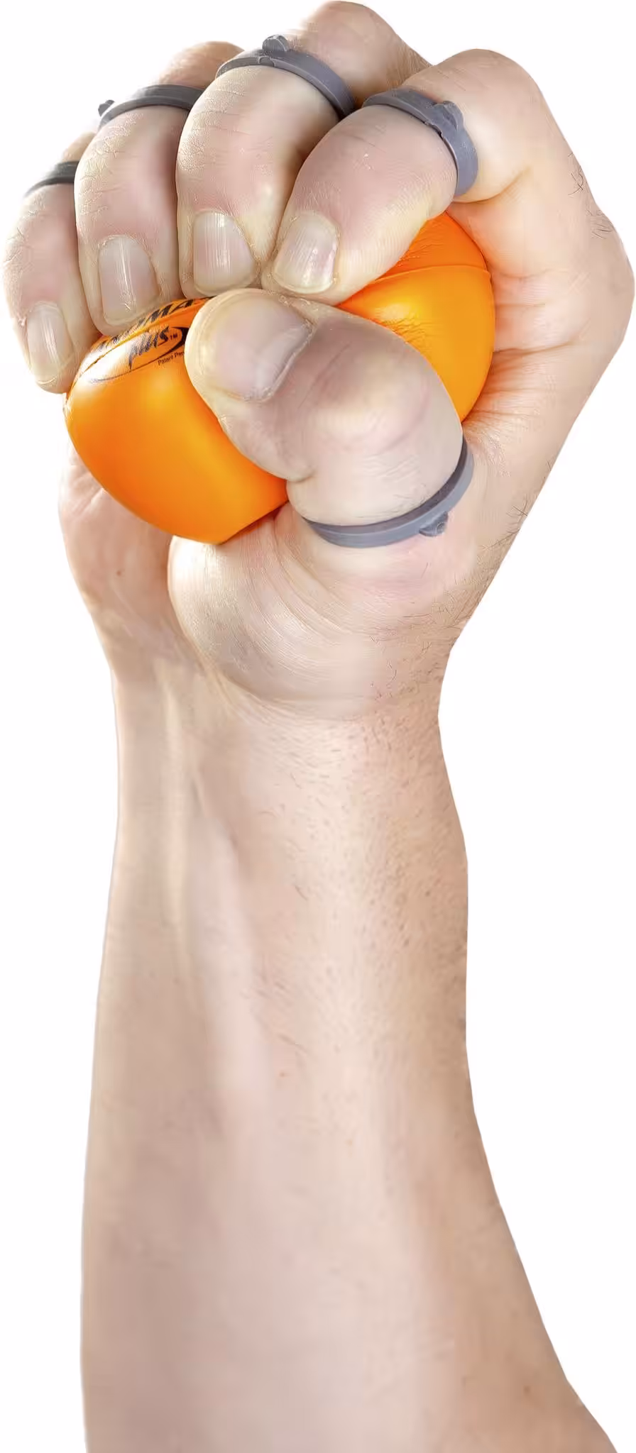 MVS Hand Master Plus Parmak ve El Egzersiz Güçlendirme Turuncu Renk (Sert)