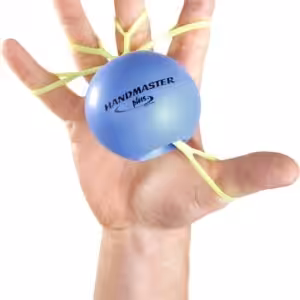 MVS Hand Master Plus Parmak ve El Egzersiz Güçlendirme Mavi Renk (Yumuşak)