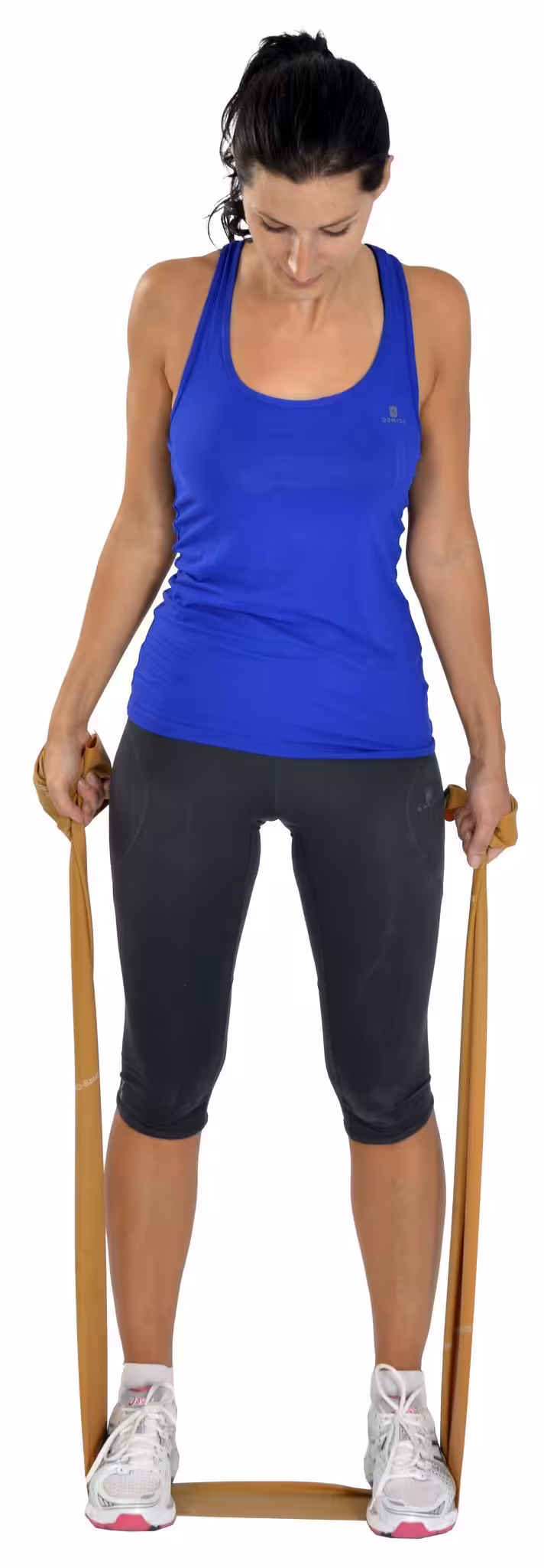 MVS Pilates & Yoga Egzersiz Bandı , Theraband Altın (Süper Güçlü) 22.5 Mt