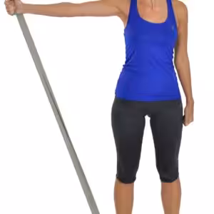 MVS Pilates & Yoga Egzersiz Bandı , Theraband Gümüş (Ekstra Güçlü) 22.5 Mt
