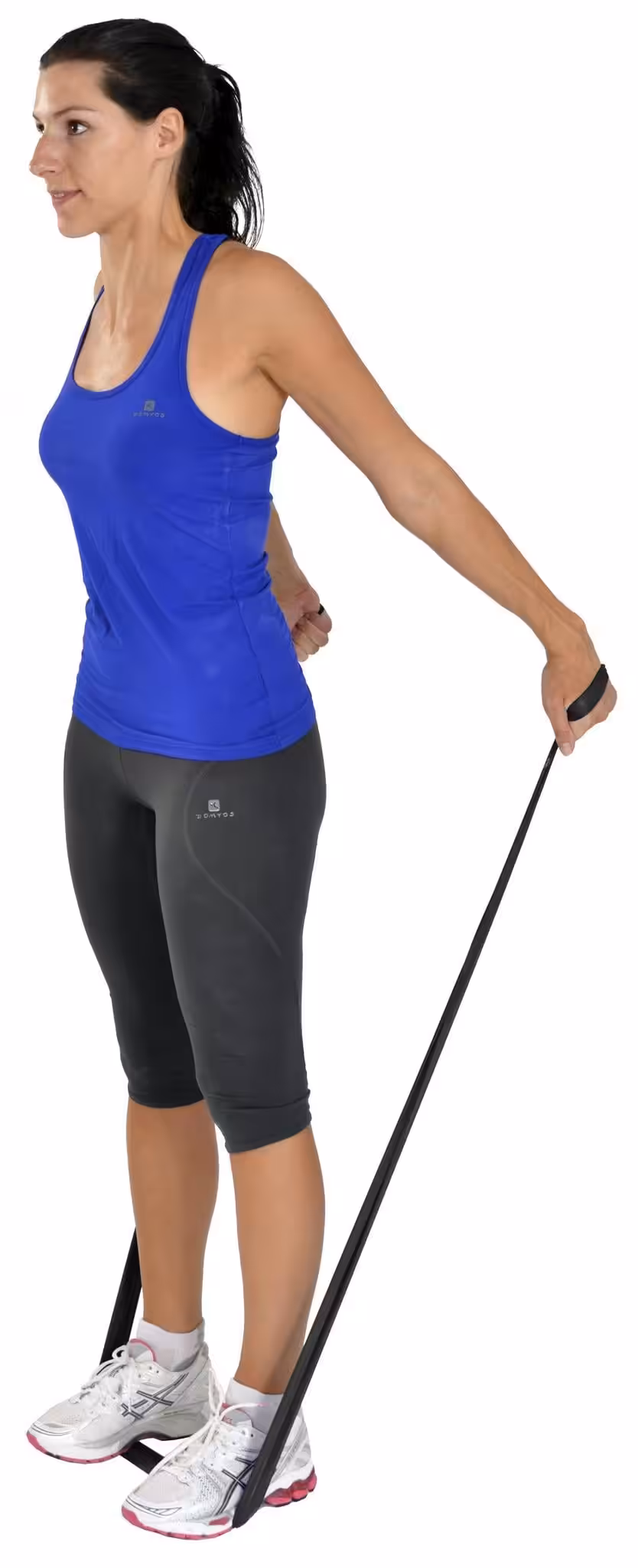 MVS Pilates & Yoga Egzersiz Bandı , Theraband Siyah Renk(en Güçlü) 1 Mt