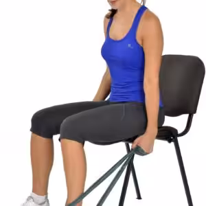 MVS Pilates & Yoga Egzersiz Bandı , Theraband Yeşil Renk(orta) 1 Mt