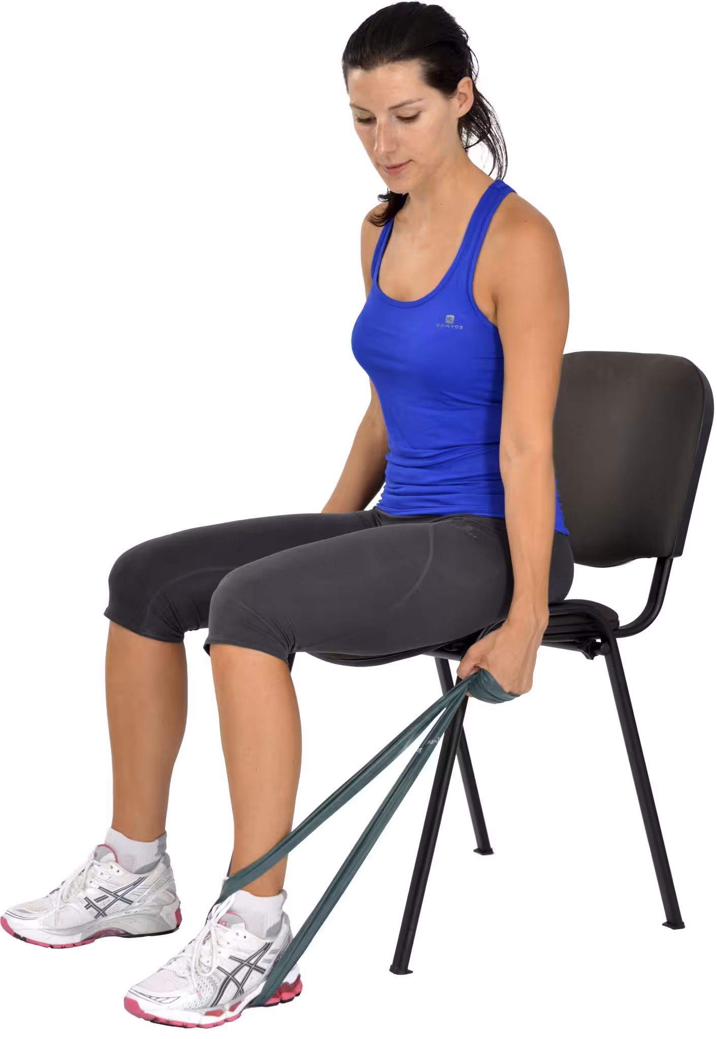 MVS Pilates & Yoga Egzersiz Bandı , Theraband Yeşil Renk(orta) 1.5 Mt