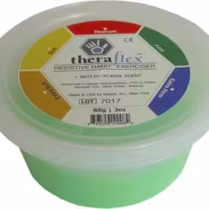 MVS Theraflex Putty El Egzersiz Hamuru Yeşil Renk (Güçlü) 85 Gr