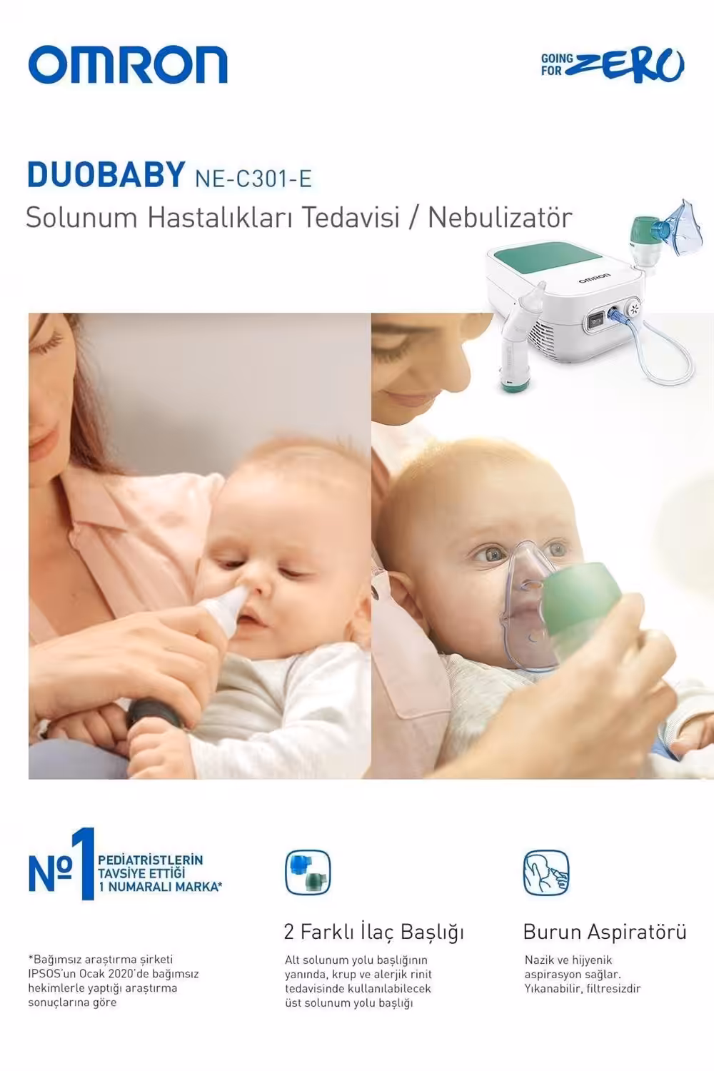 Omron Duo Baby Nebulizatör