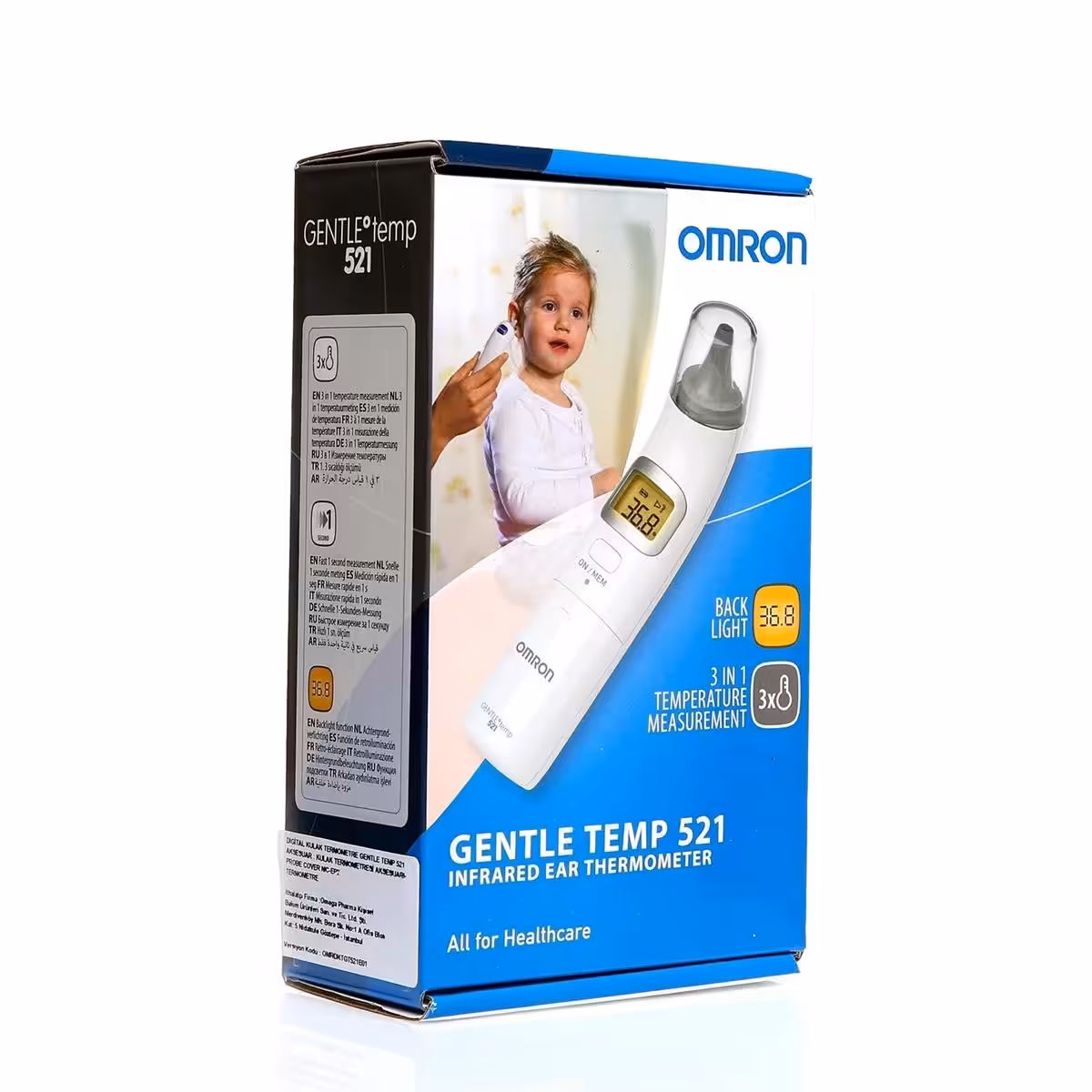 Omron Gentle Temp Mc 521 Kulaktan Ateş Ölçer
