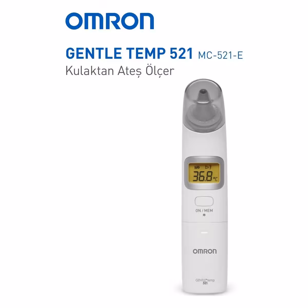 Omron Gentle Temp Mc 521 Kulaktan Ateş Ölçer