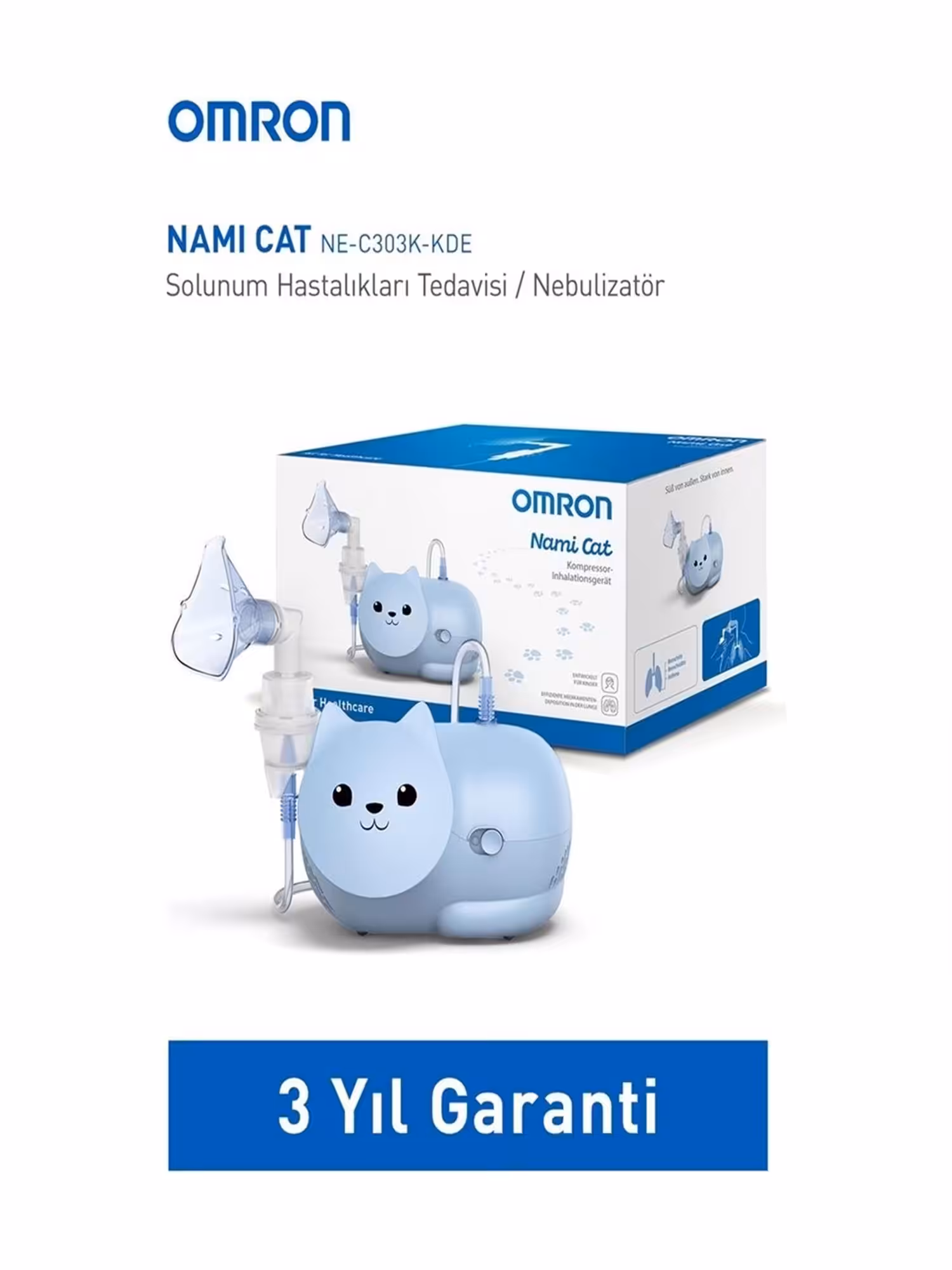 Omron Nami Cat Compressor Nebülizatör