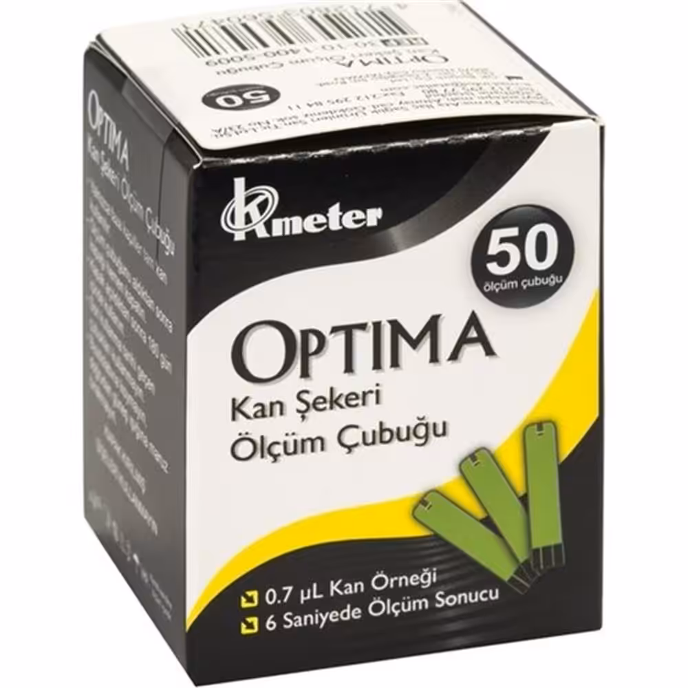 Optima Kan Şeker Ölçüm Çubuğu