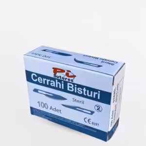 Pi Sutures Cerrahi Bistüri NO: 10 (100 Adet)