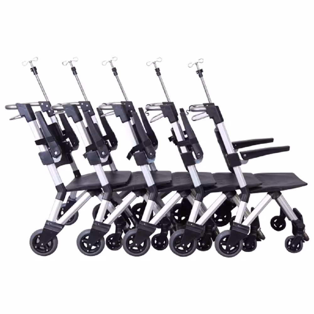 Poylin P007 Carry İç İçe Geçebilen Hastane Tipi Transfer Sandalyesi